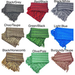 Diamond Pattern Classic Artisanal Mexican Rebozo Shawl (195cmx67cm)