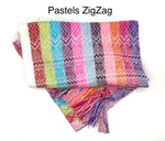 Multicolour Classic Artisanal Mexican Rebozo Shawl (195cmx67cm)