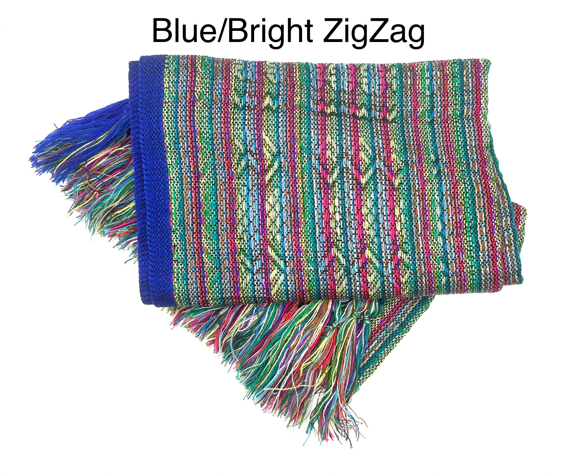 Multicolour Classic Artisanal Mexican Rebozo Shawl (195cmx67cm)